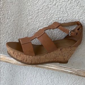 FRANCO SARTO | 6 | leather wedges